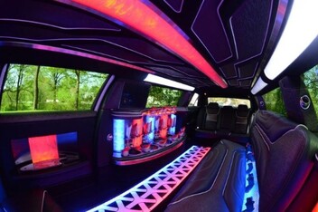 Brockton Limousine Inside