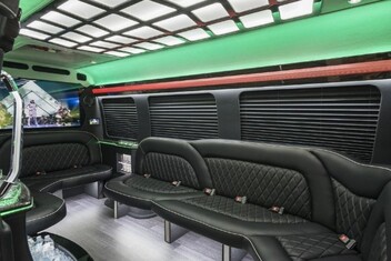 Brockton Sprinter Party Bus Interior