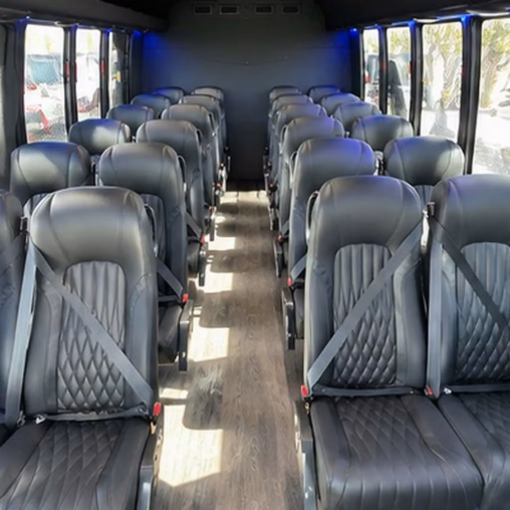 brockton 35 passenger minibus rental
