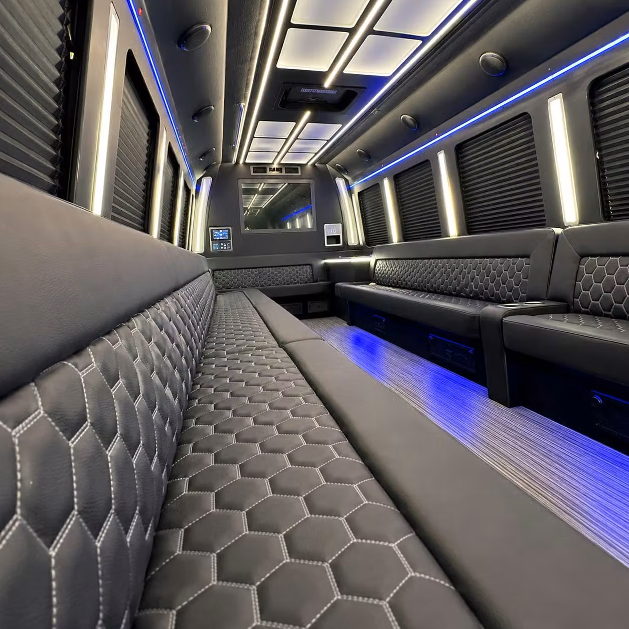 party bus interior