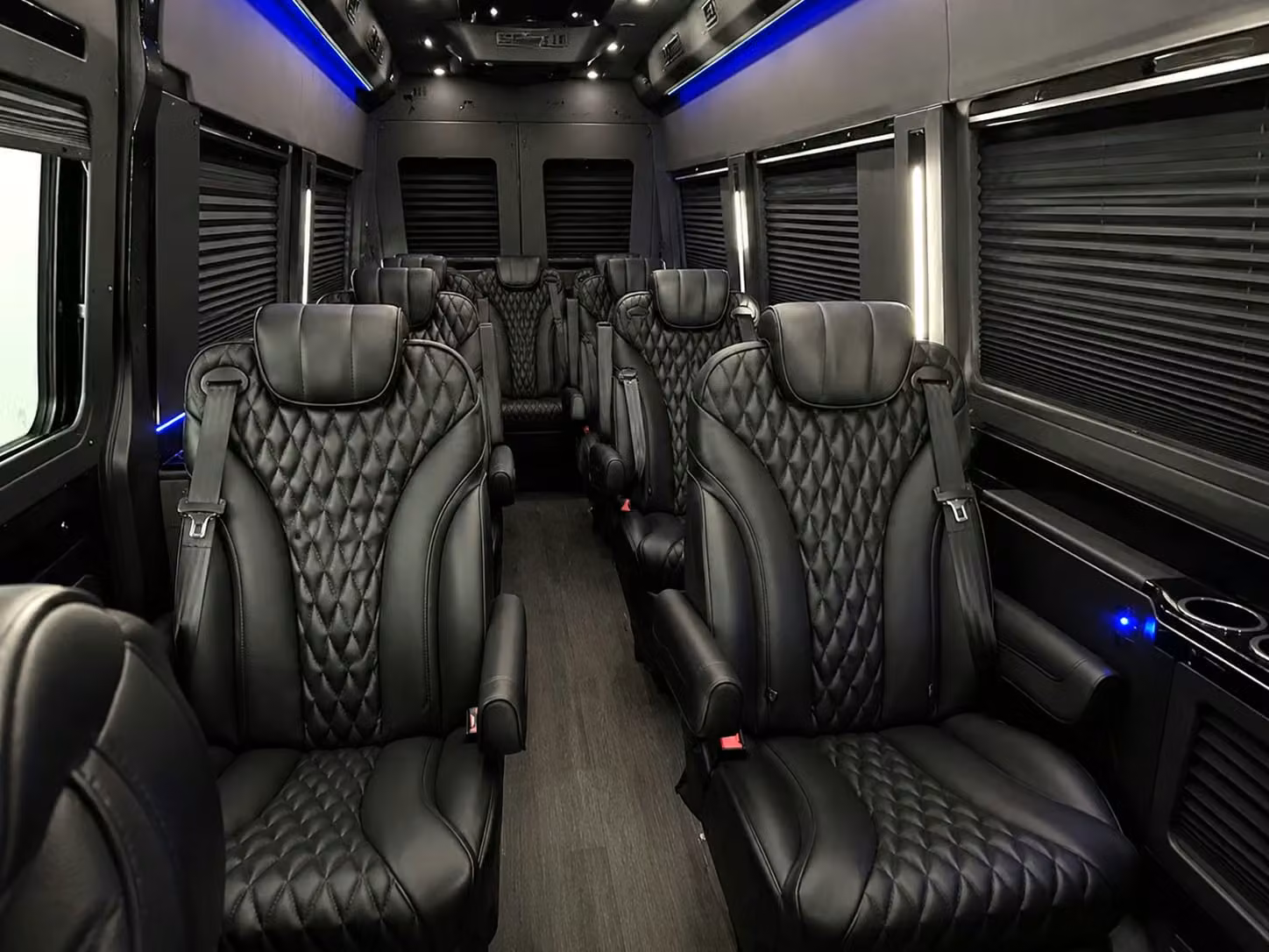 sprinter van with driver interior