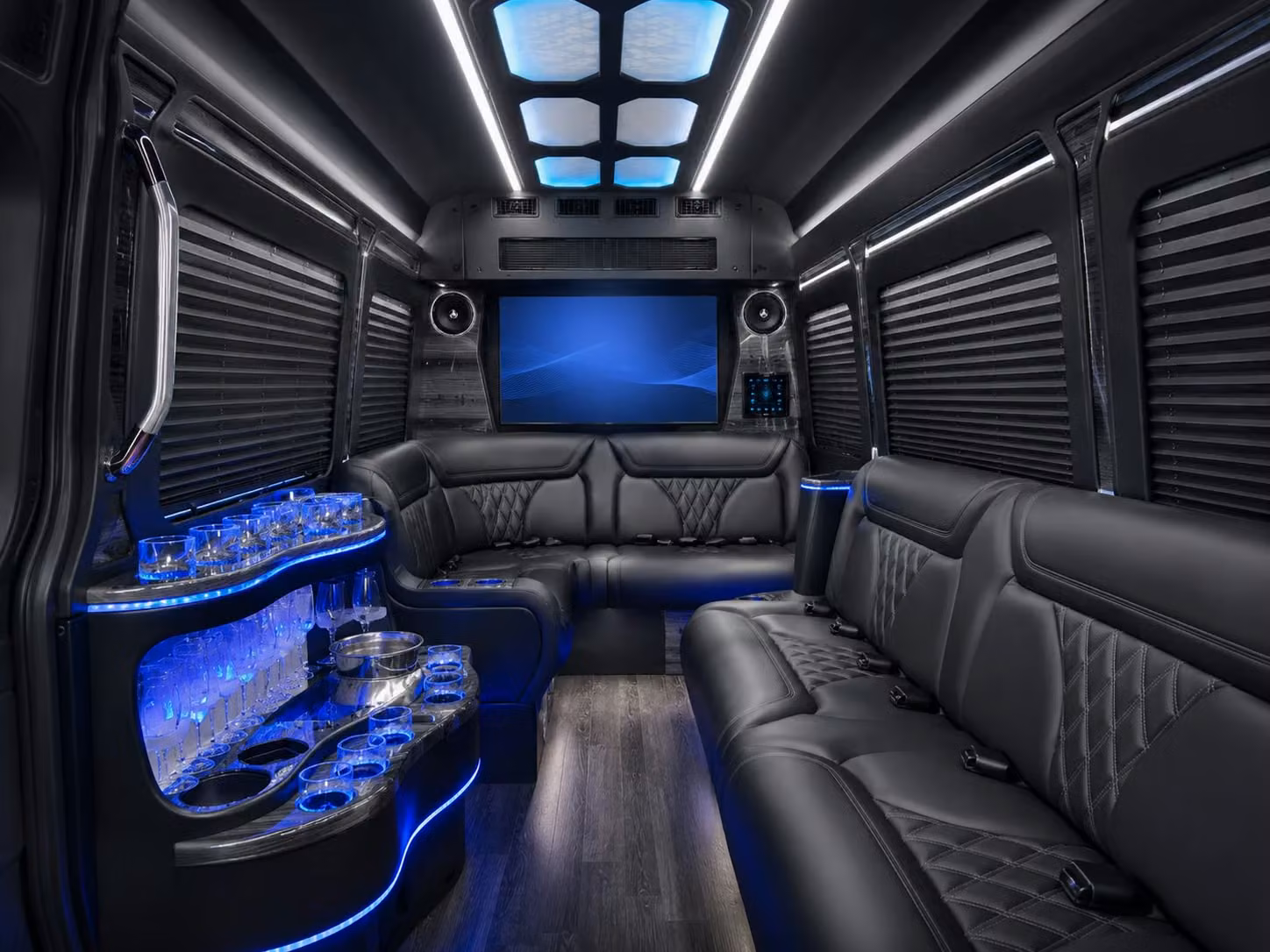 start your brockton airport transfer with a corporate shuttle bus